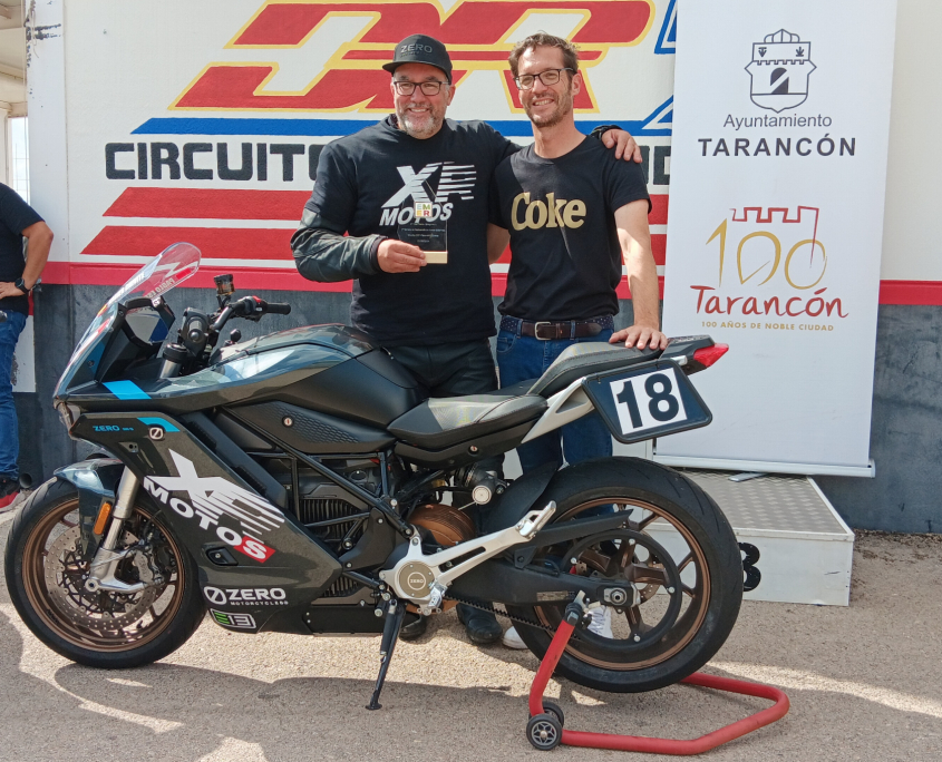 Jose Antonio Camacho con Xabier Chivite en EMEC 2024